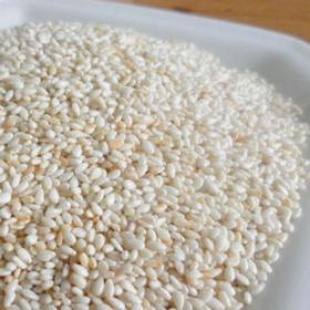 粒粒酥香熟白芝麻干货