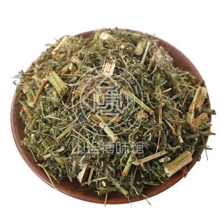 干净无杂野茼蒿草蒿泡茶