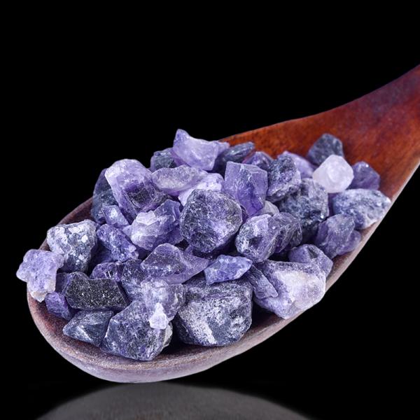 特级紫英石萤石紫萤石锻煅紫石英粉原石