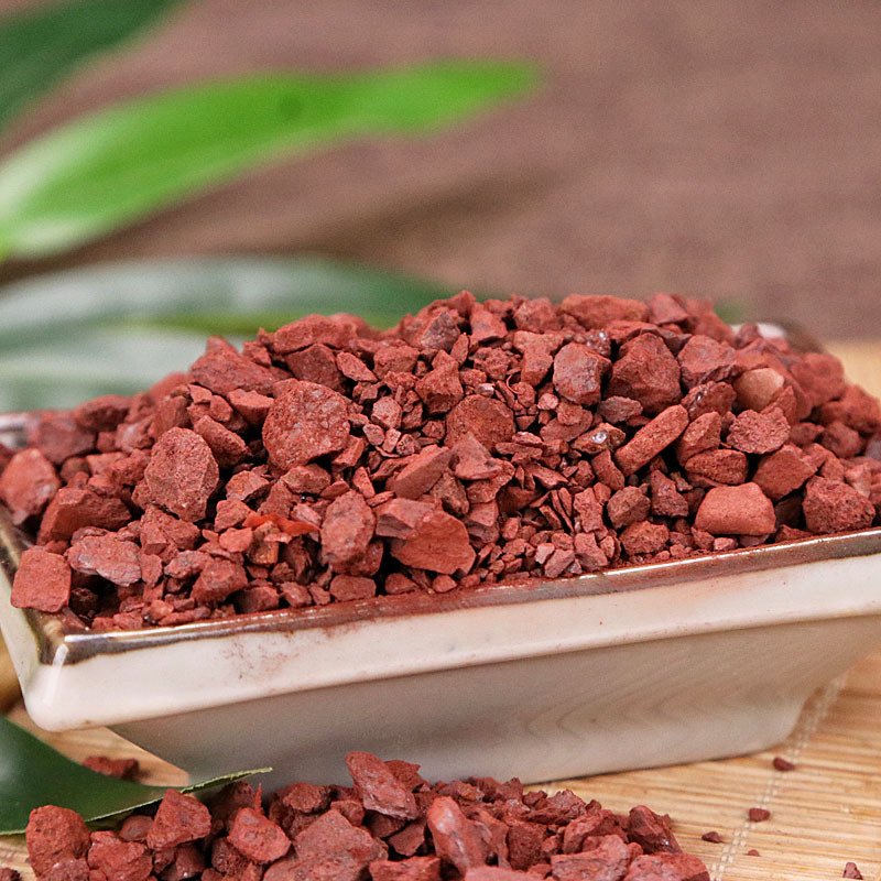 正品煅代赭石山西特级赤赭石赤土