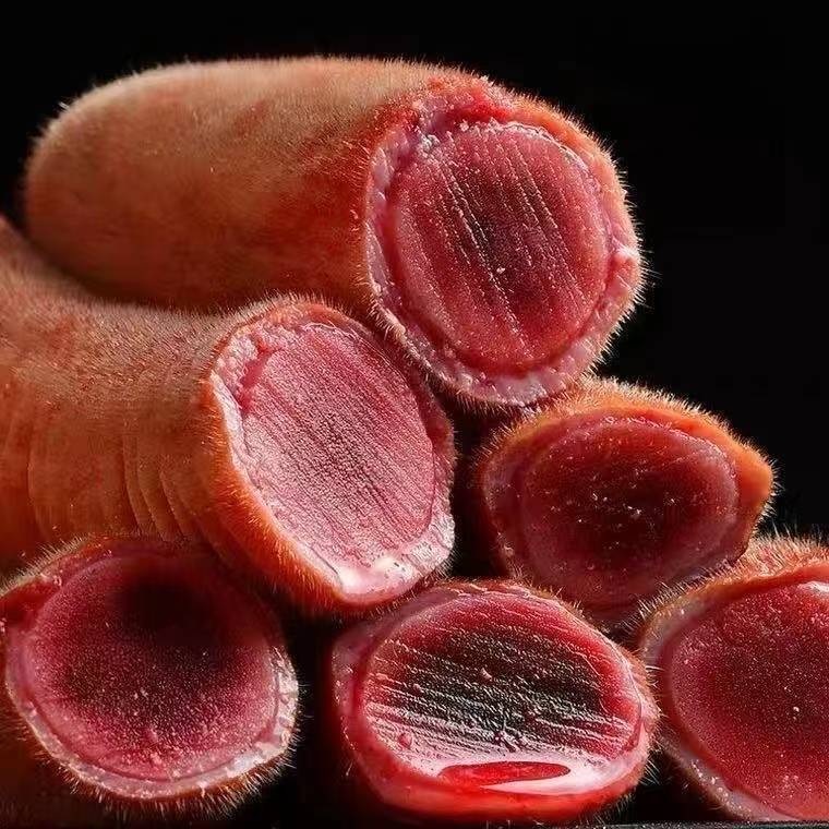 整根新鲜鹿茸泡酒鹿茸段头茬二杠鹿茸鲜片